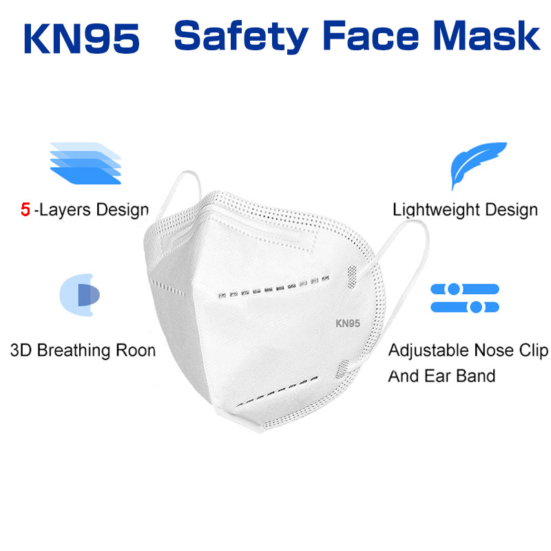 10-100PCS mascarillas FFP2 Fac - Surgical Mask recension och pris