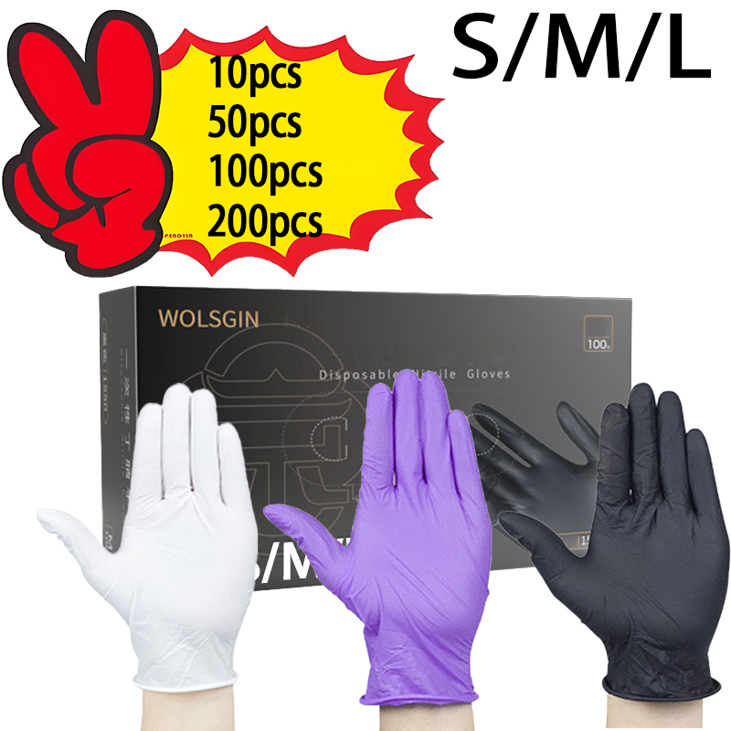 10/50/100/200pcs disposable ni - Medical Gloves recension och pris