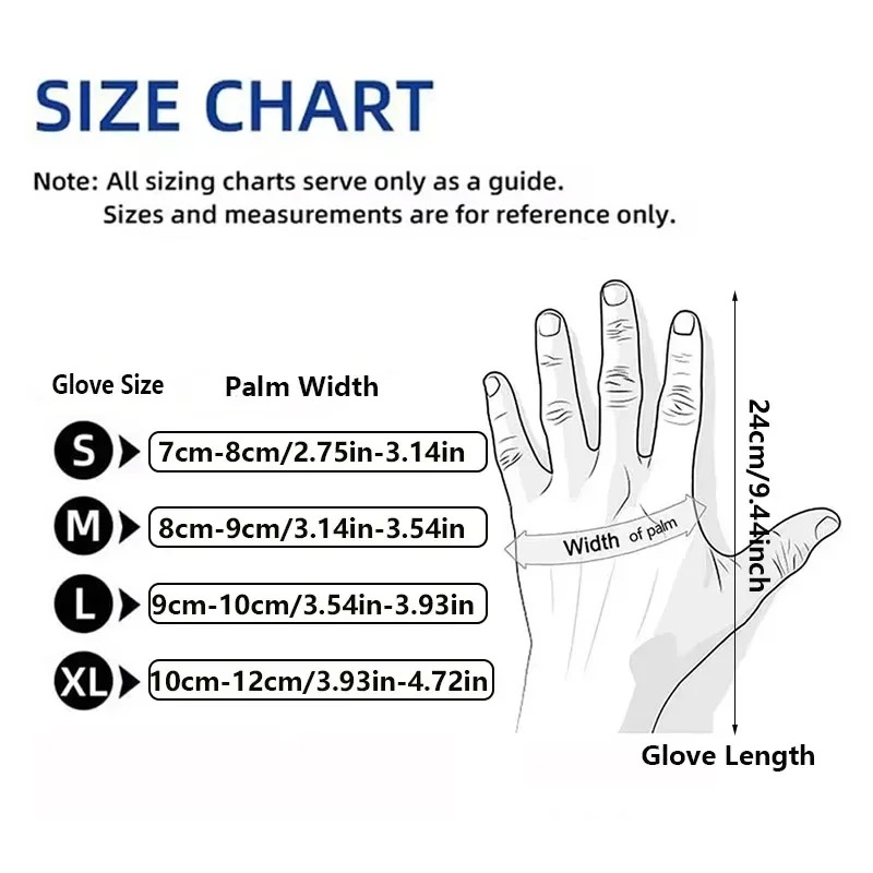 10/20/50/100PCS White Nitrile  - Medical Gloves recension och pris
