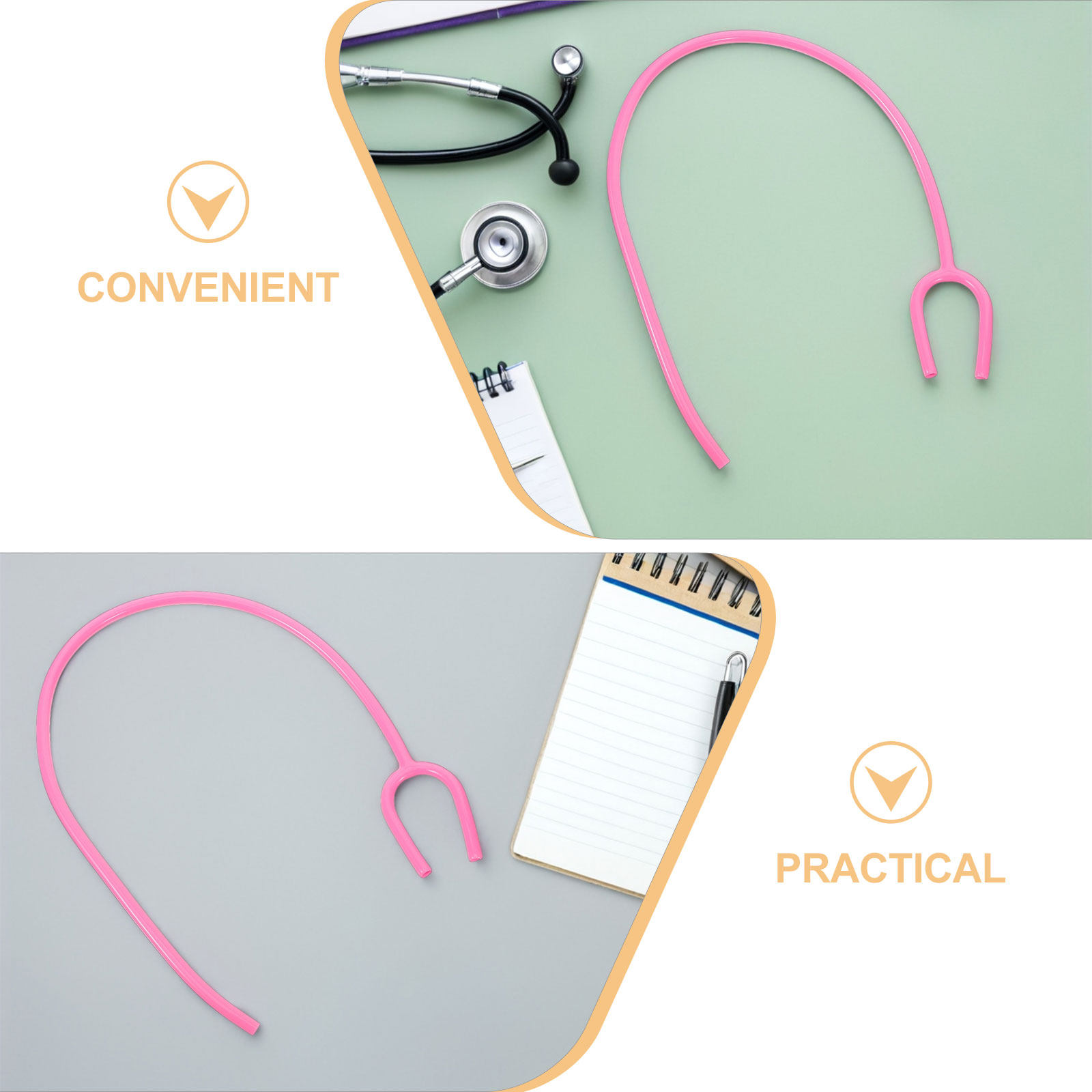 4Pcs Stethoscope Tubing Y-Shap - Stethoscope recension och pris